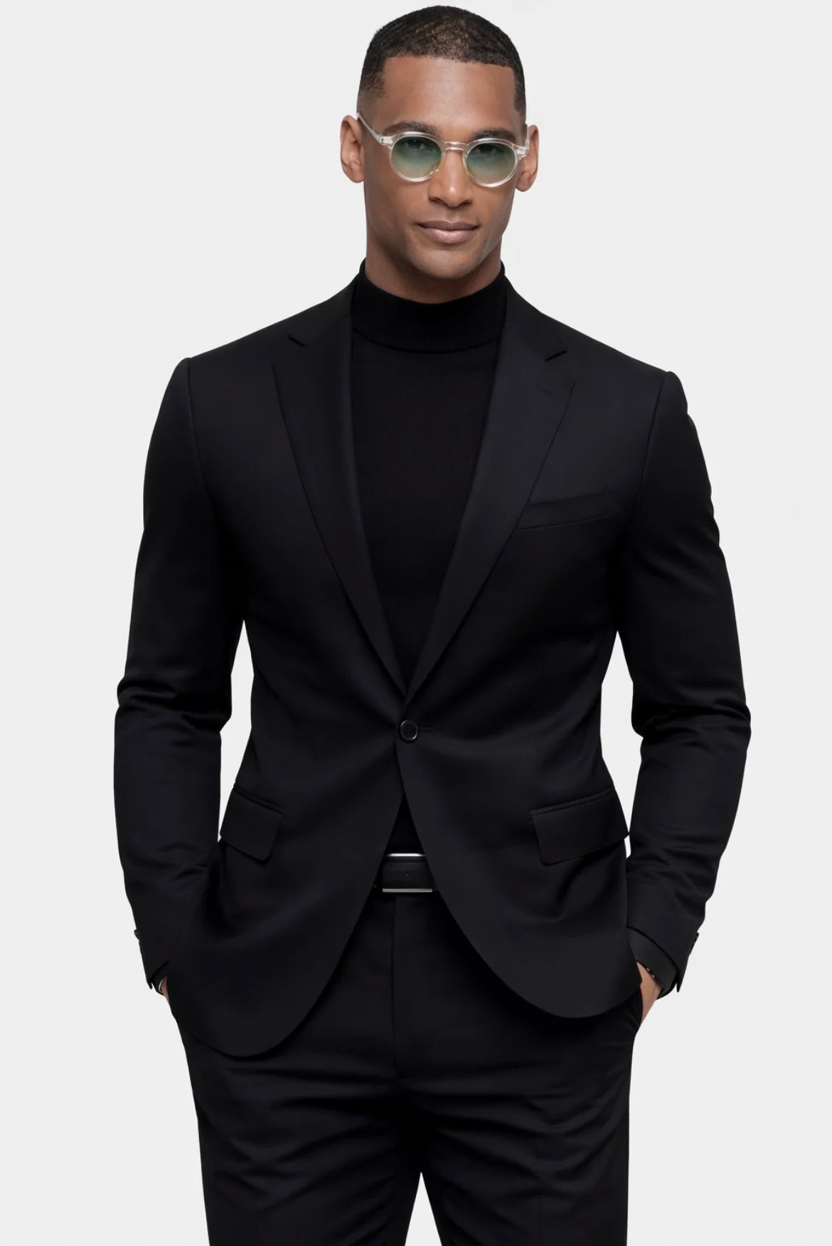 BLACK ASCENT SUIT (Jacket + Pants)