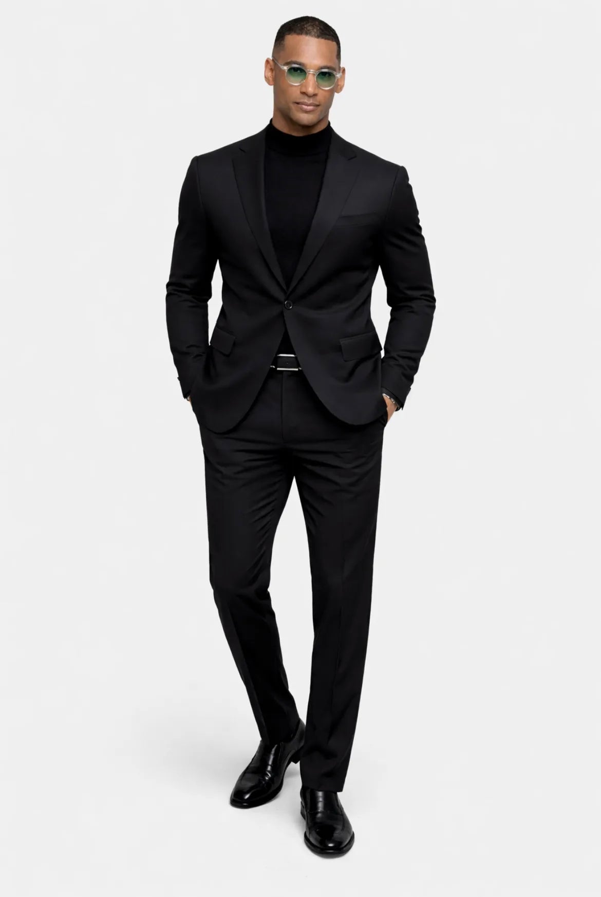 BLACK ASCENT SUIT (Jacket + Pants)
