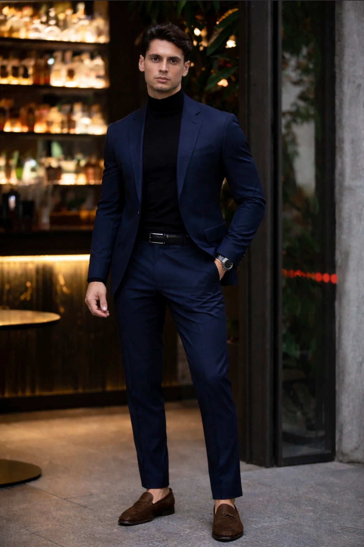 BLUE ASCENT SUIT (Jacket + Pants)