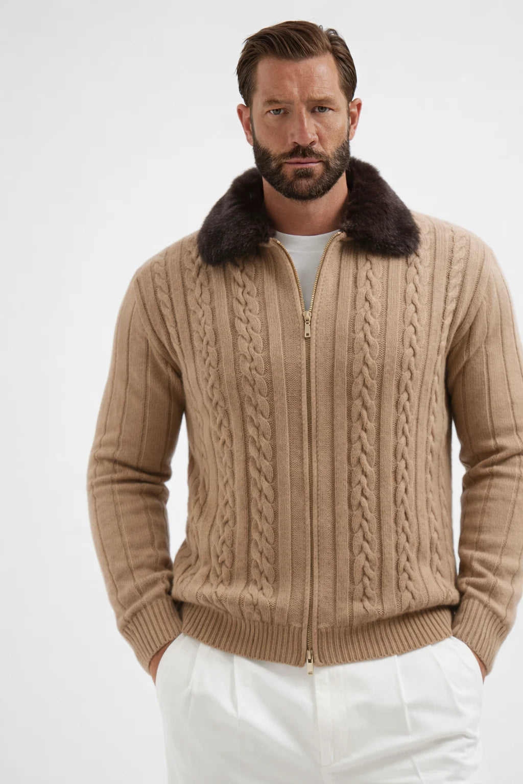 Malfilé cotton cardigan