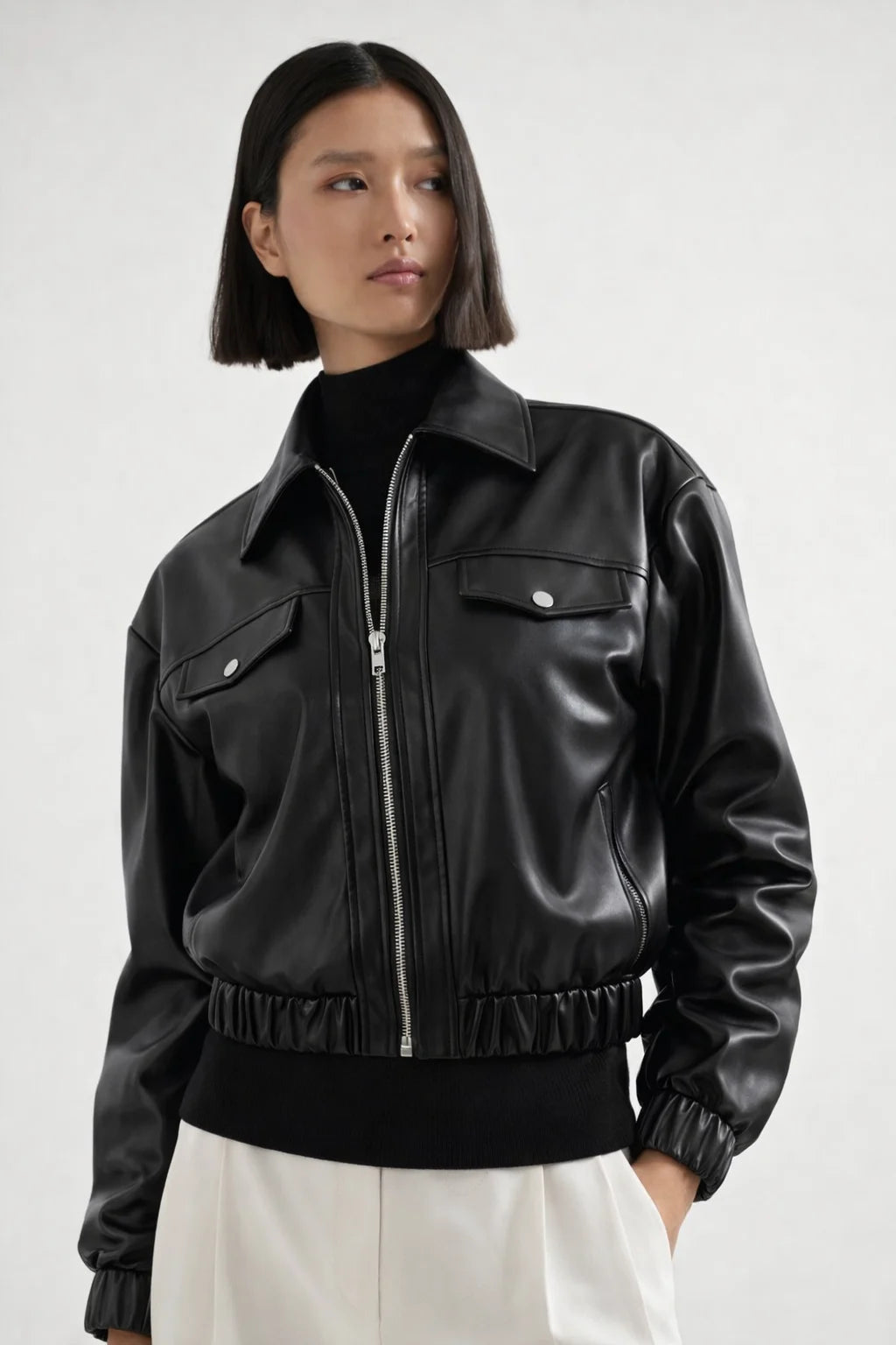 Soft Nappa Leather Jacket
