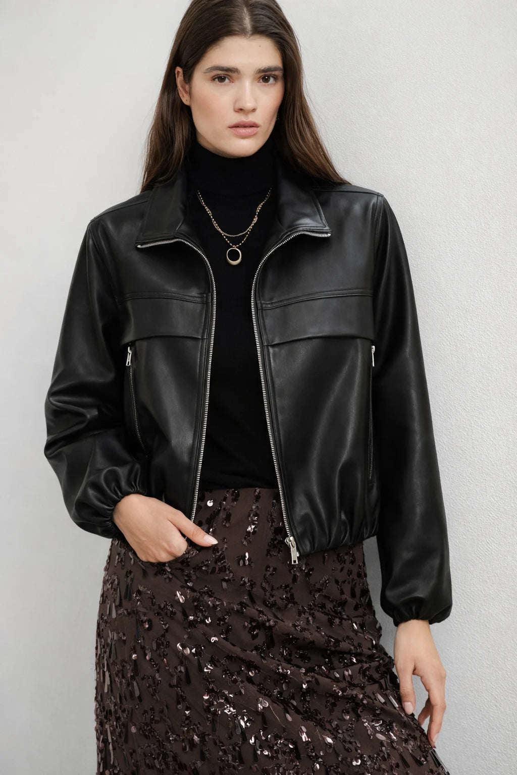 Soft Nappa Leather Jacket