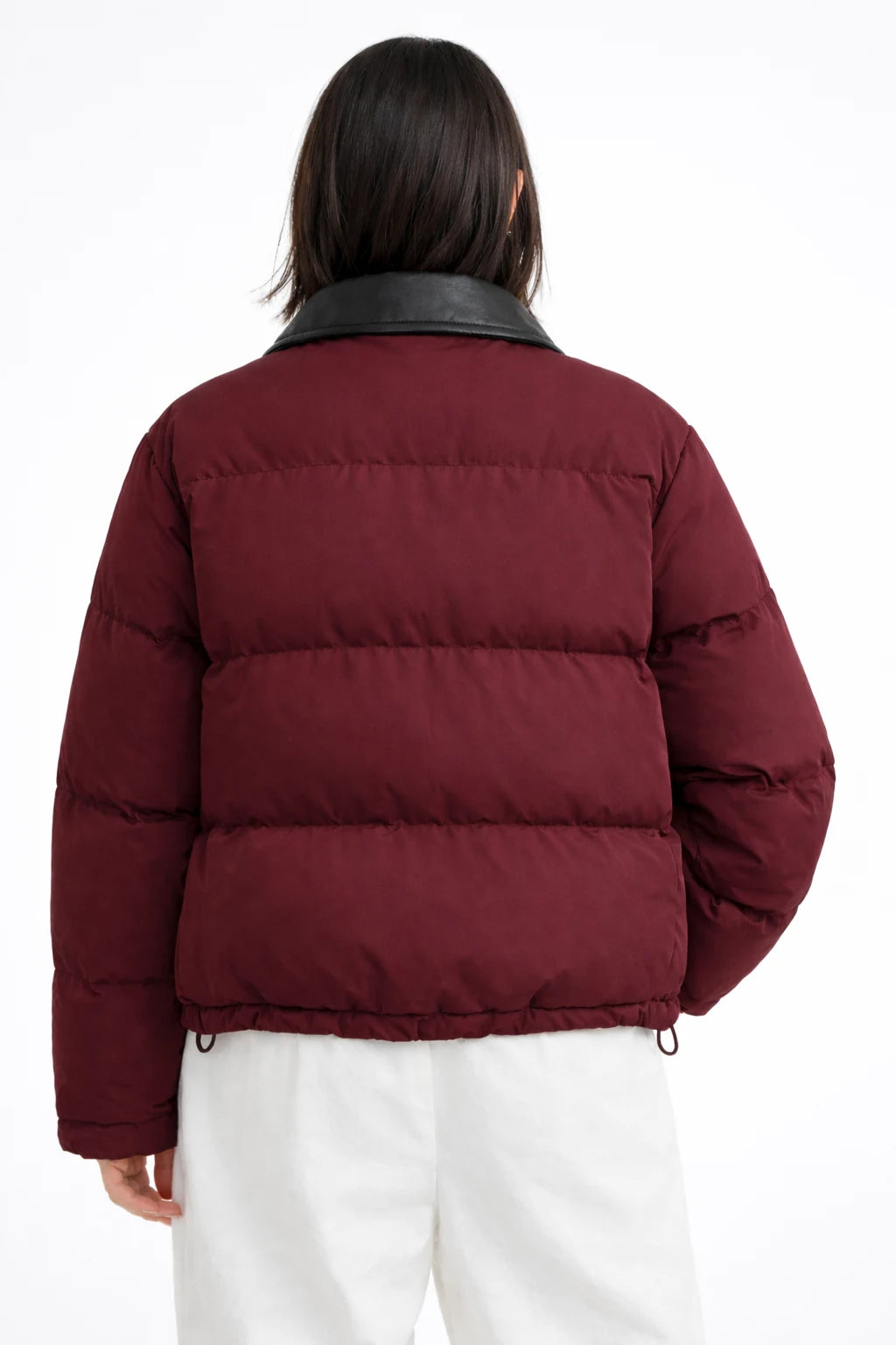 Water-resistant taffeta down jacket
