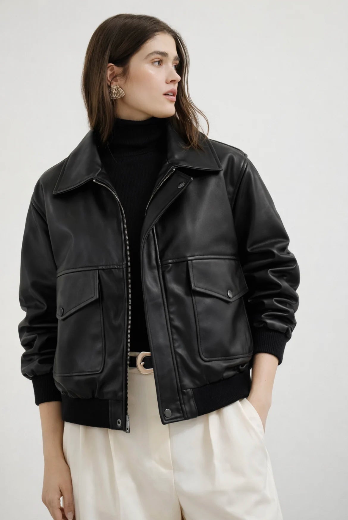 Soft Nappa Leather Jacket