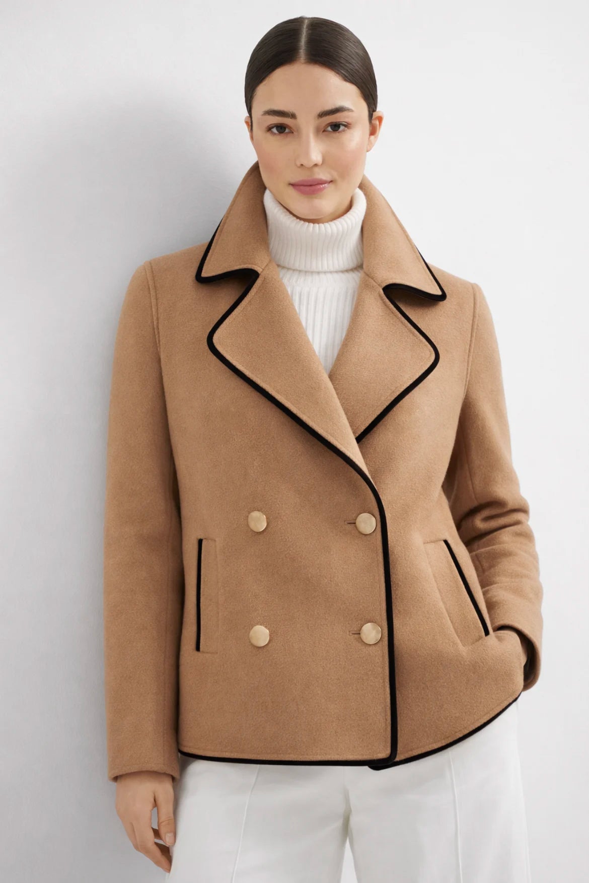 Wool Double PeaCoat