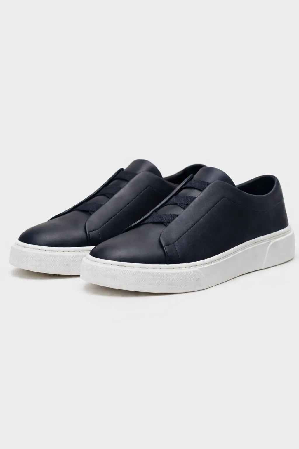 Borgo Navy Leather