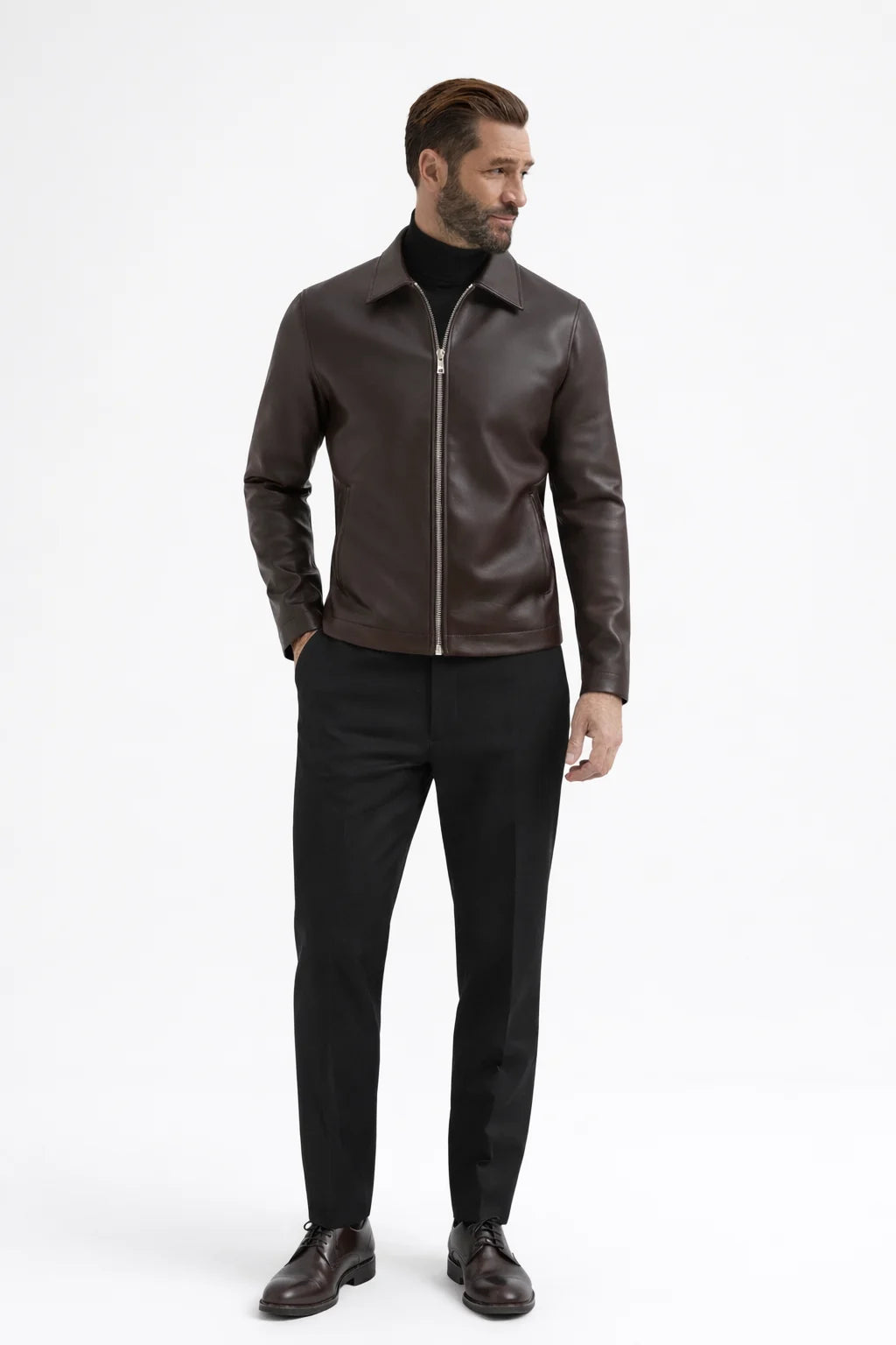 BELGRAVE CLASSIC LEATHER JACKET