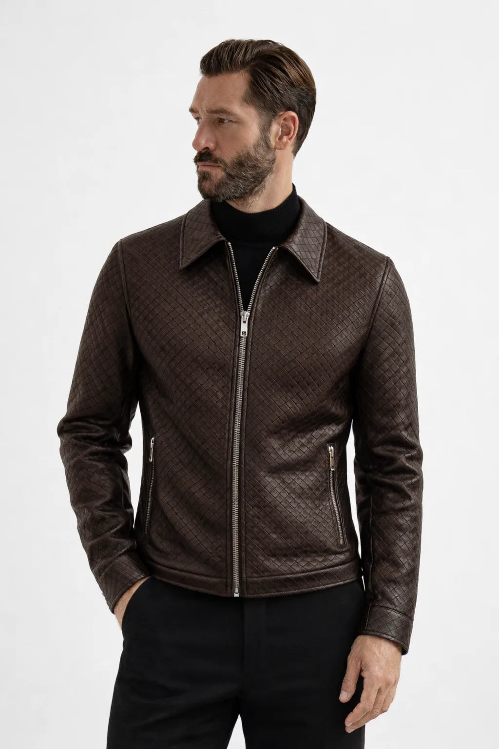 Oxford Leather Jacket