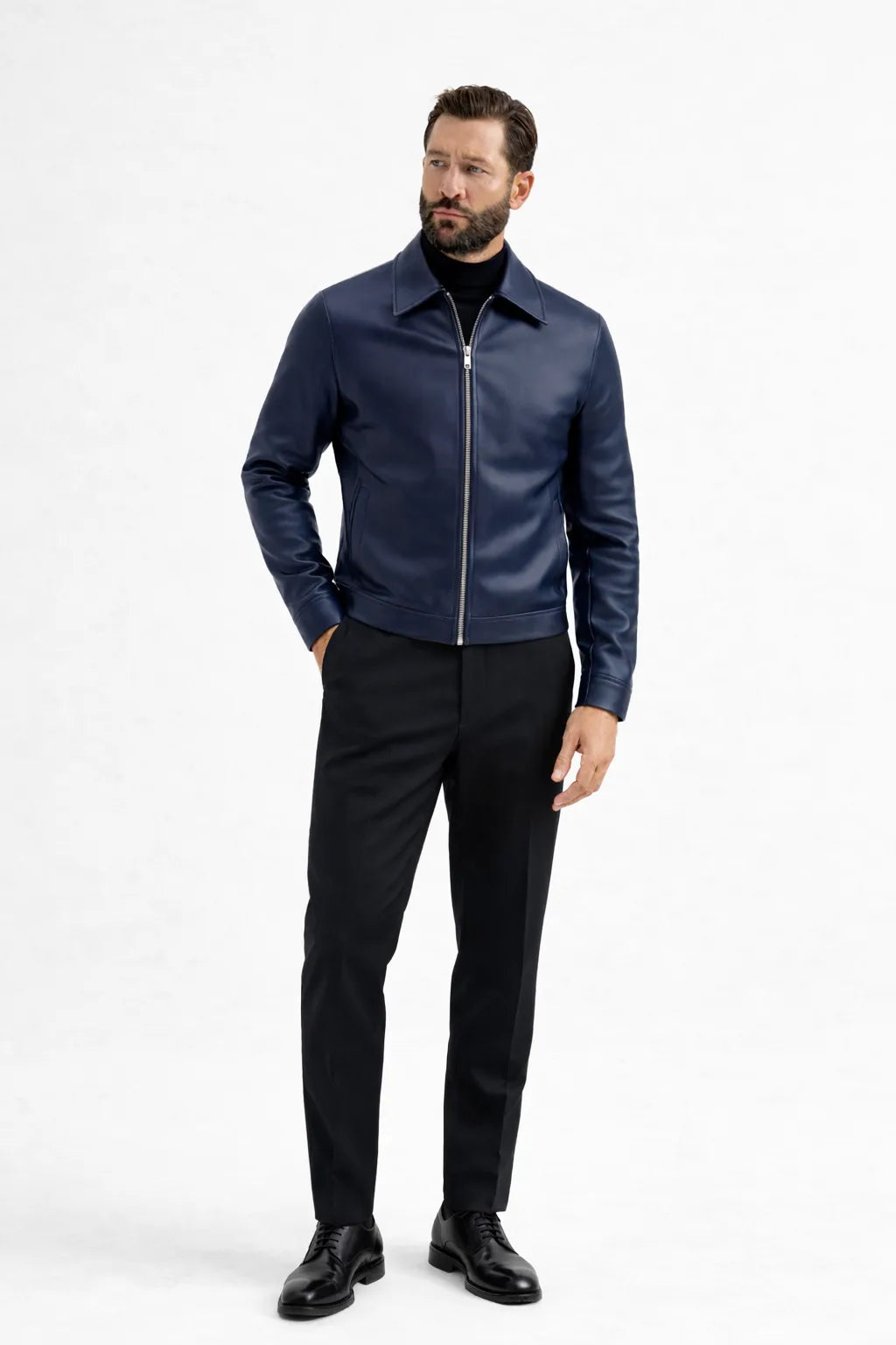 BELGRAVE CLASSIC LEATHER JACKET