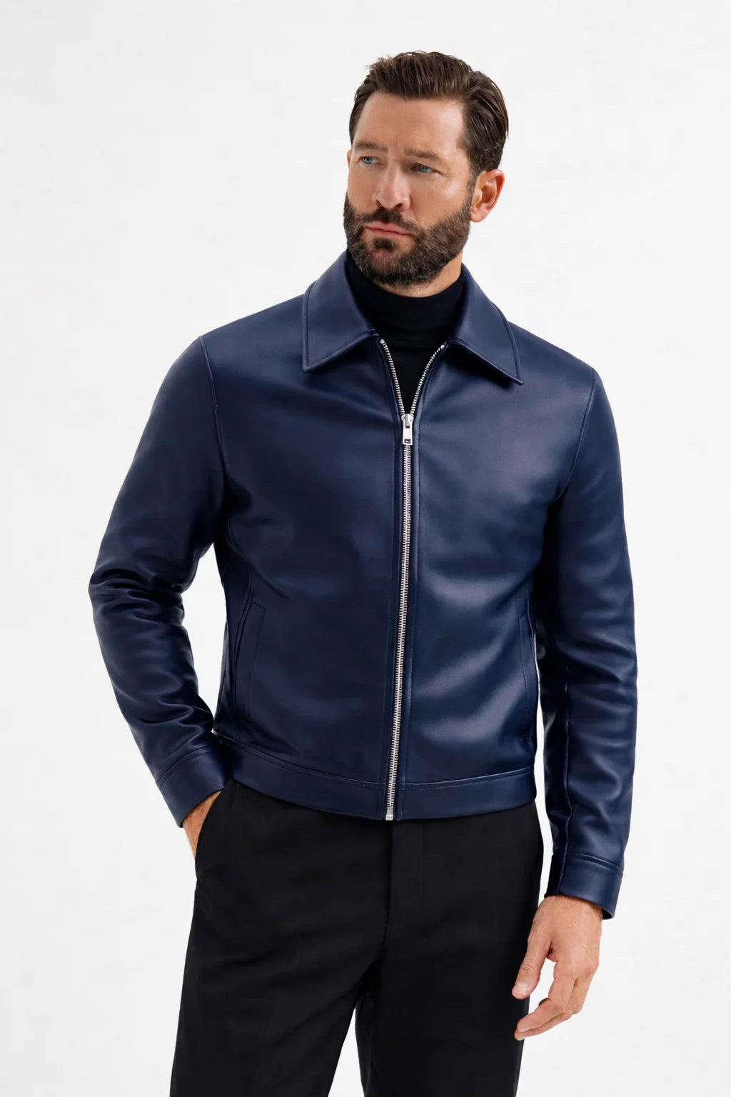 BELGRAVE CLASSIC LEATHER JACKET