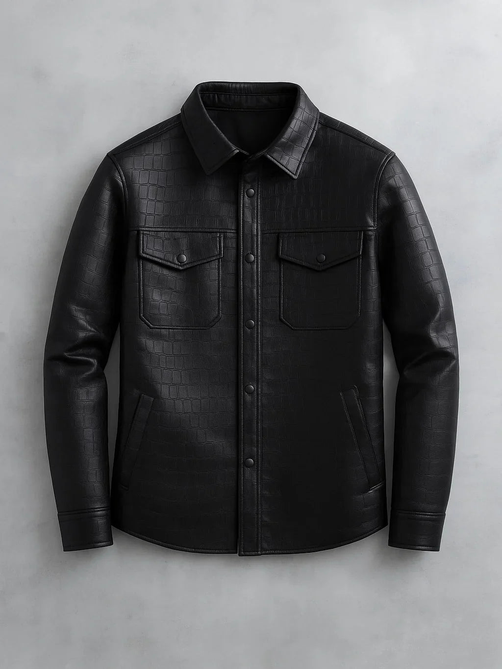 JACKSON LEATHER OVERSHIRT