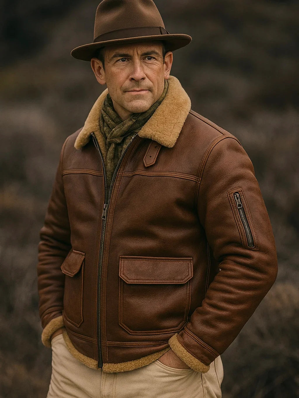 ASPEN SHEARLING JACKET