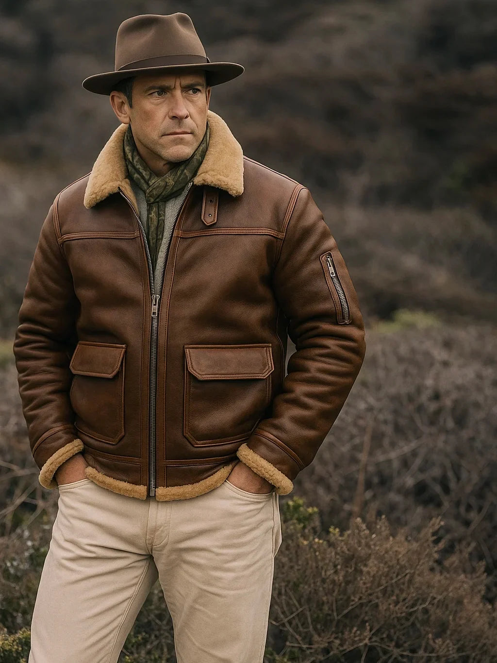 ASPEN SHEARLING JACKET