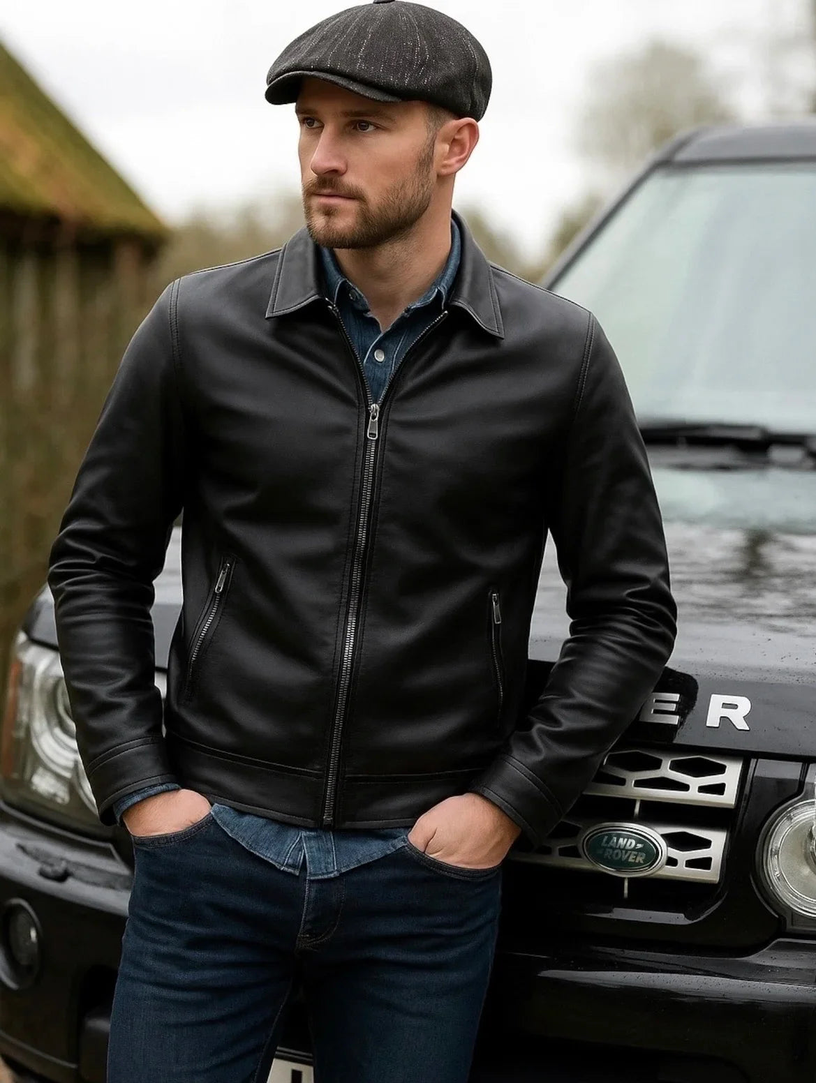 BELGRAVE CLASSIC LEATHER JACKET