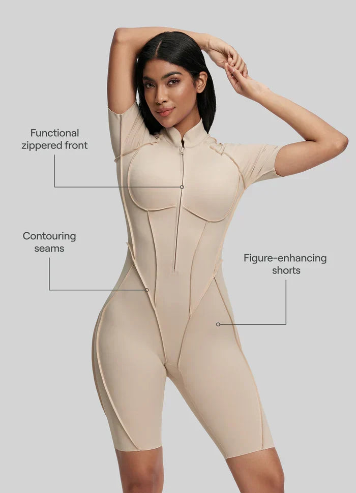 Sleek Shorts Catsit Beige