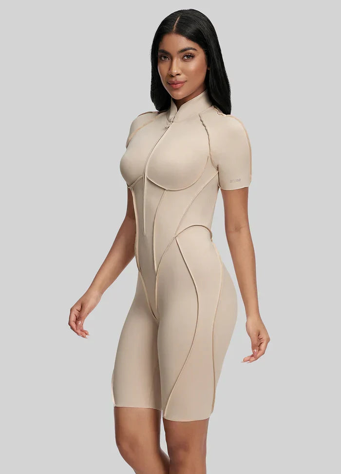 Sleek Shorts Catsit Beige